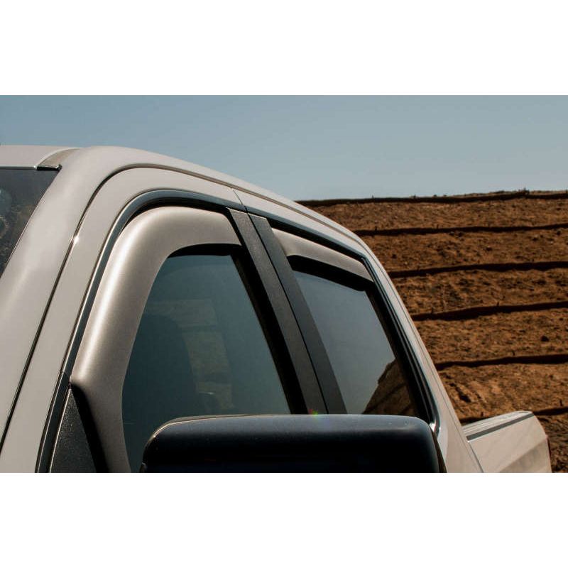 EGR 571695 - EGR571695 - EGR 2019 Chevy 1500 Crew Cab In-Channel Window Visors - Matte - Shipped in Europe - Tuningsupply.com