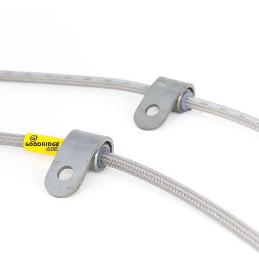 Goodridge 12238 - GRI12238 - Goodridge 09-12 Cadillac CTS-V (All CTS-V w/ Brembo Brakes) Stainless Steel Brake Line Kit - Shipped in Europe - Tuningsupply.com
