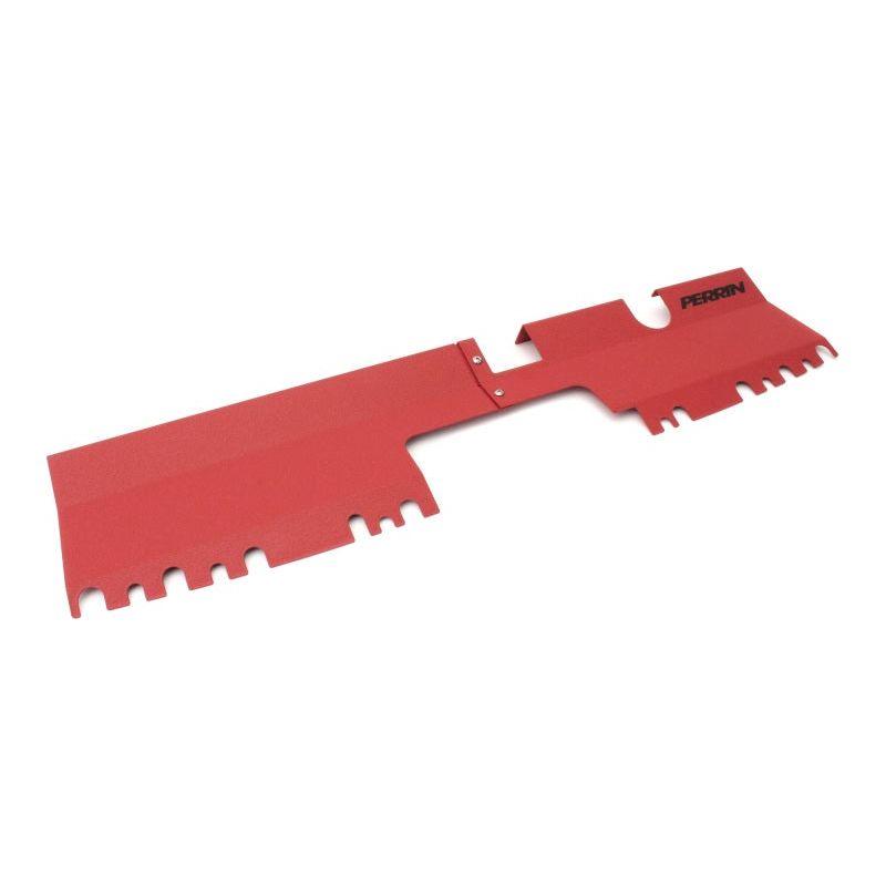 Perrin Performance PSP-ENG-512-2RD - PERPSP-ENG-512-2RD - PERRIN 15-21 Subaru WRX/STI Radiator Shroud (Without OEM Intake Scoop) - Red - Shipped in Europe - Tuningsupply.com