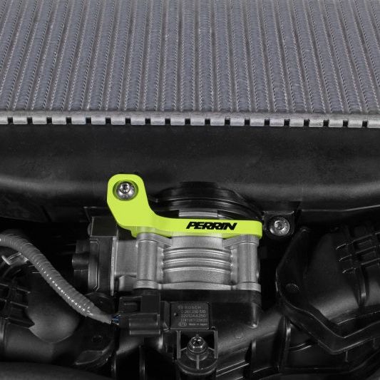Perrin Performance PSP-ITR-331NY - PERPSP-ITR-331NY - PERRIN 22-25 Subaru WRX / 19-25 Ascent / 20-25 Outback & Legacy Turbo TMIC Bracket - Neon Yellow - Shipped in Europe - Tuningsupply.com