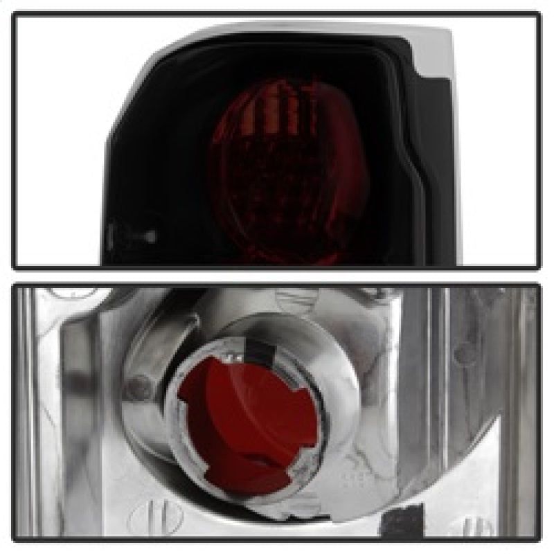 SPYDER 5078155 - SPY5078155 - Spyder Ford F150 87-96/Ford Bronco 88-96 Euro Style Tail Lights Black Smoke ALT-YD-FF15089-BSM - Shipped in Europe - Tuningsupply.com