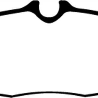 EBC DP41741R - EBCDP41741R - EBC 05-10 Ford Mustang 4.0 Yellowstuff Rear Brake Pads - Shipped in Europe - Tuningsupply.com