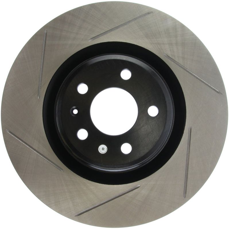 Stoptech 126.33124SR - STO126.33124SR - StopTech Power Slot 10-6/11 Audi S4 / 08-11 S5 Front Right Slotted Rotor - Shipped in Europe - Tuningsupply.com