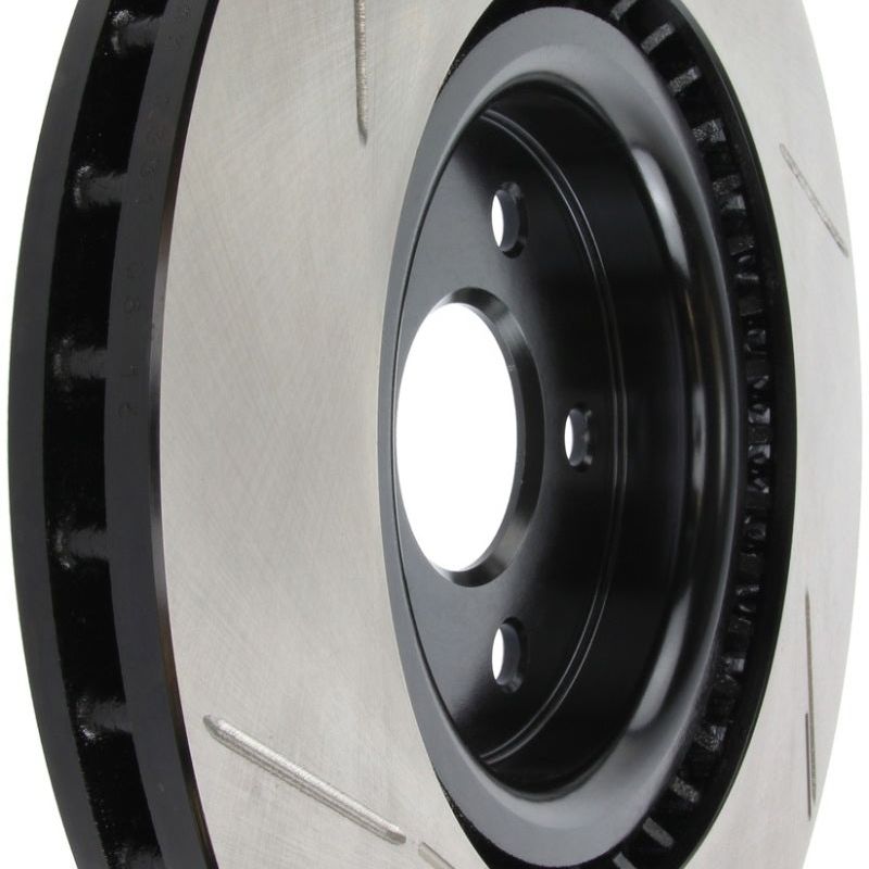 Stoptech 126.58010SL - STO126.58010SL - StopTech 12-18 Jeep Grand Cherokee SRT8 (380mm Front Disc) Front Left Slotted Sport Brake Rotor - Shipped in Europe - Tuningsupply.com