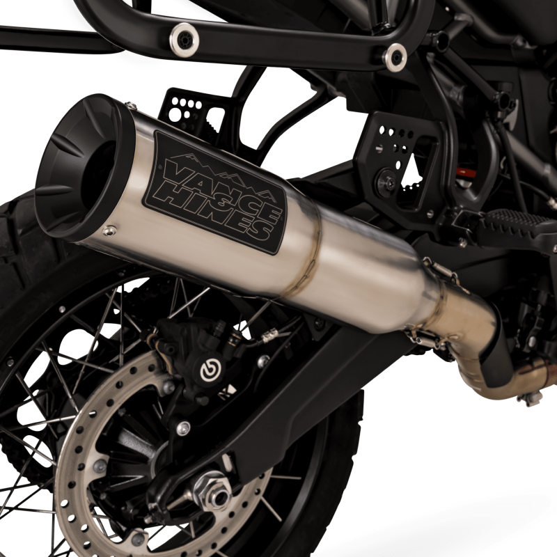 Vance and Hines 16533 - VAH16533 - Vance & Hines HD 21-22 Pan America Hi-Output 450 S/O Slip-On Exhaust - Shipped in Europe - Tuningsupply.com