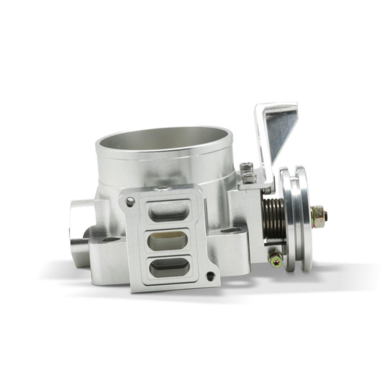 BLOX Racing BXIM-00218-SI - BLOBXIM-00218-SI - BLOX Racing 72mm Billet Throttle Body - Anodized Silver - Shipped in Europe - Tuningsupply.com