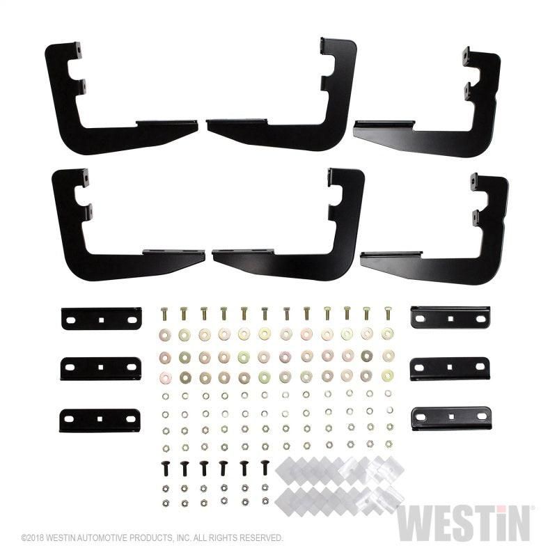 Westin 27-2245 - WES27-2245 - Westin 2019 Ram 1500 Quad/Crew Cab (Excl. 2019 Ram 1500 Classic) Running Board Mount Kit - Black - Shipped in Europe - Tuningsupply.com