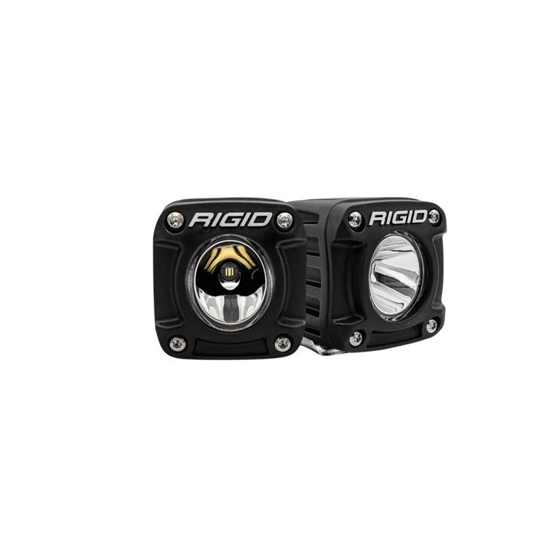 Rigid Industries 491613 - RIG491613 - Rigid Industries Revolve Pod w/Amber Trim Ring - Pair - Shipped in Europe - Tuningsupply.com