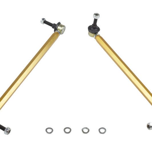 Whiteline KLC178 - WHLKLC178 - Whiteline 10+ Chevy Camaro FR Coupe Front Sway Bar - Link Assy H/D Adj Steel Ball (360mm C to C) - Shipped in Europe - Tuningsupply.com