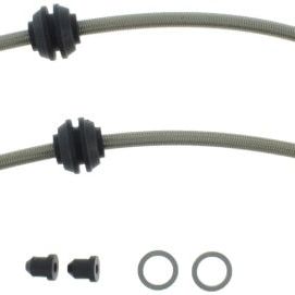 Stoptech 950.33516 - STO950.33516 - StopTech 09 Audi A4 Sedan / 08-10 A5-S5 Rear Stainless Steel Brake Line Kit - Shipped in Europe - Tuningsupply.com
