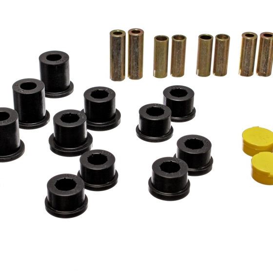 Energy Suspension 11.3105G - ENG11.3105G - Energy Suspension 90-97 Mazda Miata Black Front Control Arm Bushing Set - Shipped in Europe - Tuningsupply.com