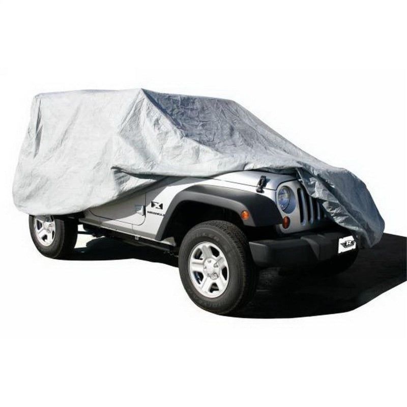 Rampage 1201 - RAM1201 - Rampage 1976-1983 Jeep CJ5 Car Cover - Grey - Shipped in Europe - Tuningsupply.com