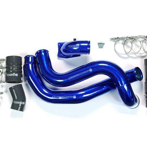 Sinister Diesel SD-INTRPIPE-6.0-IE-KIT - SINSD-INTRPIPE-6.0-IE-KIT - Sinister Diesel 03-07 Ford 6.0L Powerstroke Intercooler Charge Pipe Kit w/Elbow - Shipped in Europe - Tuningsupply.com