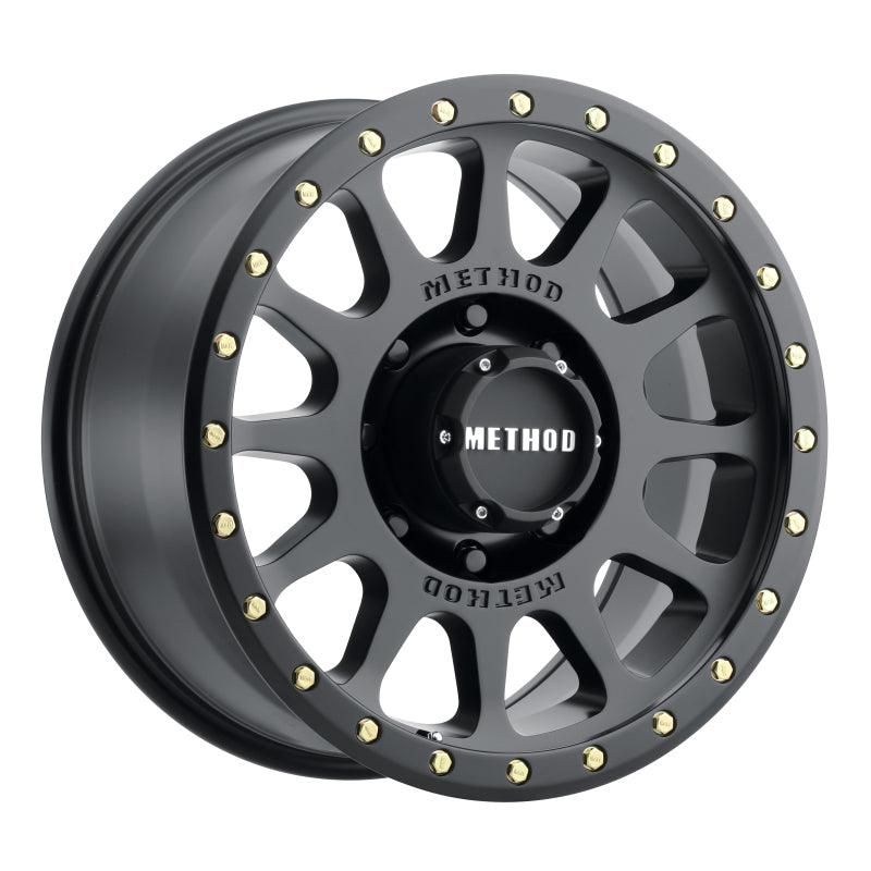 Method Wheels MR30521080518N - MRWMR30521080518N - Method MR305 NV 20x10 -18mm Offset 8x6.5 130.81mm CB Matte Black Wheel - Shipped in Europe - Tuningsupply.com