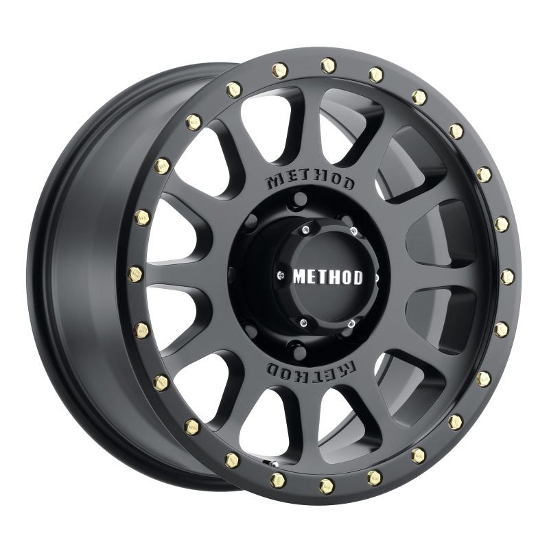 Method Wheels MR30529087518 - MRWMR30529087518 - Method MR305 NV 20x9 +18mm Offset 8x170 130.81mm CB Matte Black Wheel - Shipped in Europe - Tuningsupply.com