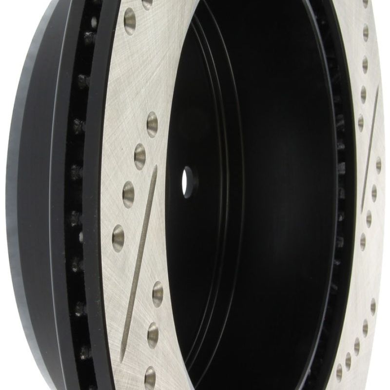 Stoptech 127.44189R - STO127.44189R - StopTech Slotted & Drilled Sport Brake Rotor Right Rear 13-14 Lexus GS300/350/400/430 - Shipped in Europe - Tuningsupply.com