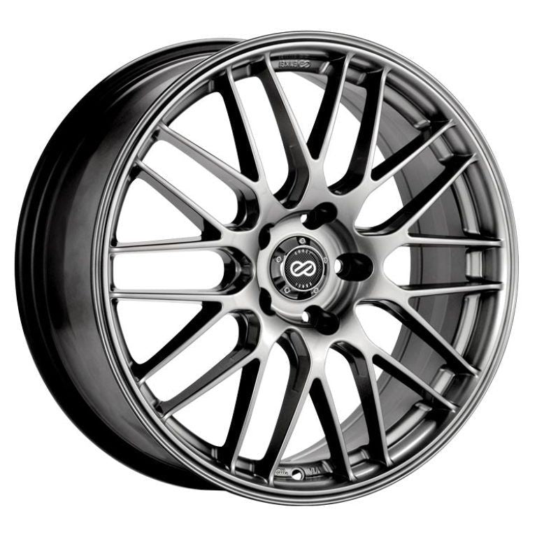 Enkei 442-880-4445HS - ENK442-880-4445HS - Enkei EKM3 18x8 5x112 Bolt Pattern 45mm Offset 72.6 Bore Dia Performance Hyper Silver Wheel - Shipped in Europe - Tuningsupply.com
