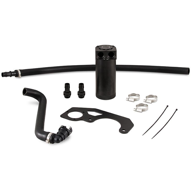 Mishimoto MMBCC-JLH-18CBE - MISMMBCC-JLH-18CBE - Mishimoto 2018+ Jeep Wrangler JL 2.0L Baffled Oil Catch Can Kit - Black - Shipped in Europe - Tuningsupply.com