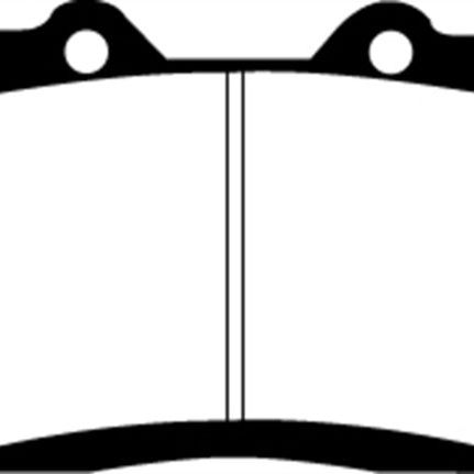 EBC DP31097C - EBCDP31097C - EBC 91-93 Dodge Stealth 3.0 4WD Redstuff Front Brake Pads - Shipped in Europe - Tuningsupply.com