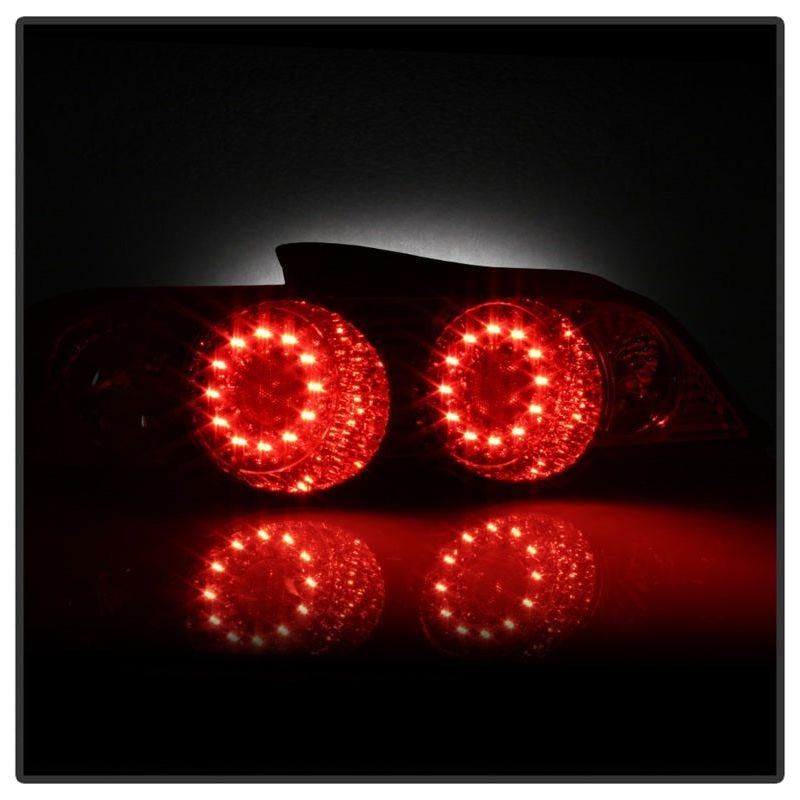 SPYDER 5000385 - SPY5000385 - Spyder Acura RSX 02-04 LED Tail Lights Red Clear ALT-YD-ARSX02-LED-RC - Shipped in Europe - Tuningsupply.com