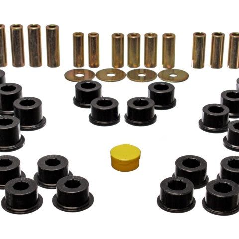 Energy Suspension 11.3106G - ENG11.3106G - Energy Suspension 90-97 Mazda Miata Black Rear Control Arm Bushing Set - Shipped in Europe - Tuningsupply.com