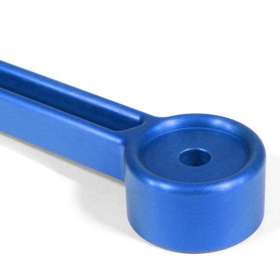 Perrin Performance PSP-ENG-700BL - PERPSP-ENG-700BL - PERRIN 02-25 Subaru Impreza/WRX/STI & 13-25 Crosstrek/BRZ/FR-S/GR86/GR86 Battery Tie Down - Blue - Shipped in Europe - Tuningsupply.com