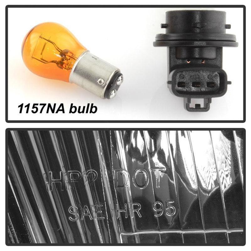 SPYDER 9042836 - SPY9042836 - xTune 97-99 Toyota Camry 4pc OEM Style Headlights w/Corner Lights - Black (HD-JH-TCAM97-SET-BK) - Shipped in Europe - Tuningsupply.com