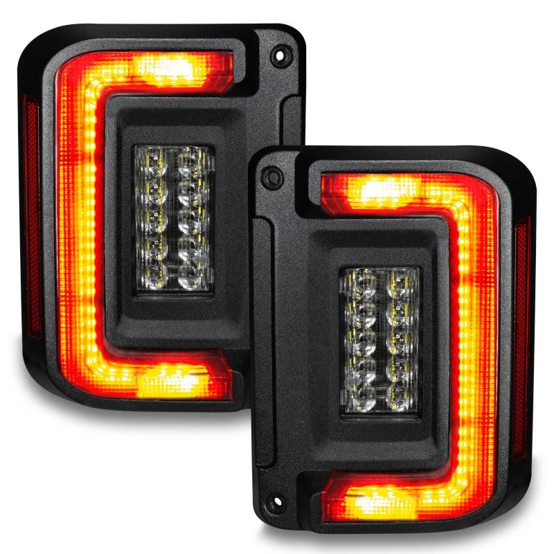ORACLE Lighting 5891-504 - ORL5891-504 - Oracle Lighting Jeep Wrangler JK Flush Mount LED Tail Lights - Shipped in Europe - Tuningsupply.com