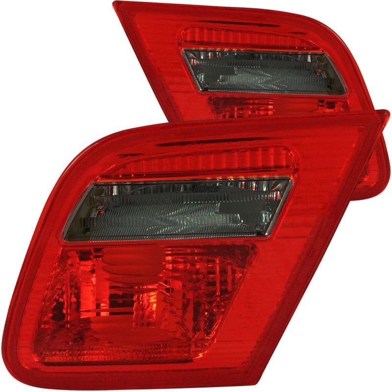ANZO 221201 - ANZ221201 - ANZO 2000-2003 BMW 3 Series E46 Taillights Red/Smoke - Inner - Shipped in Europe - Tuningsupply.com