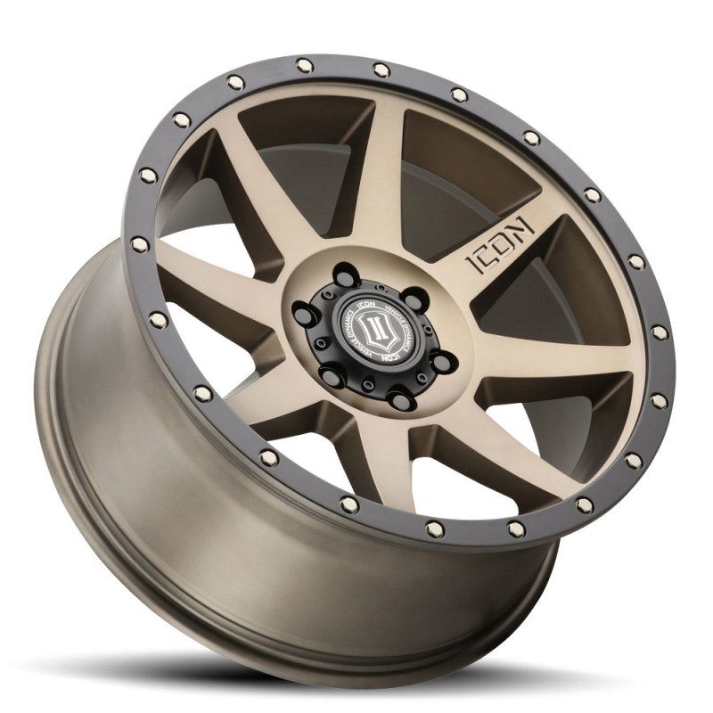 ICON 1820908350BR - ICO1820908350BR - ICON Rebound 20x9 6x5.5 0mm Offset 5in BS Bronze Wheel - Shipped in Europe - Tuningsupply.com