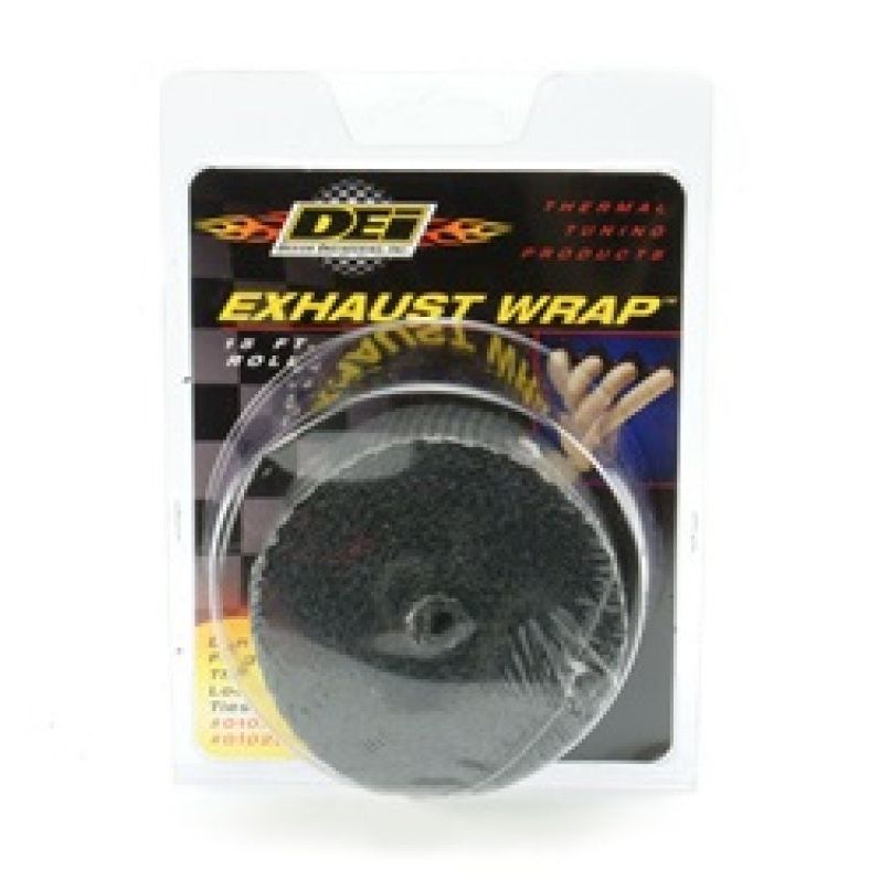 DEI 10121 - DEI10121 - DEI Exhaust Wrap 2in x 15ft - Black - Shipped in Europe - Tuningsupply.com