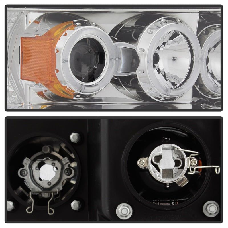 SPYDER 5009982 - SPY5009982 - Spyder Dodge Ram 1500 02-05/Ram 2500 03-05 Projector Headlights LED Halo LED Chrm PRO-YD-DR02-HL-C - Shipped in Europe - Tuningsupply.com