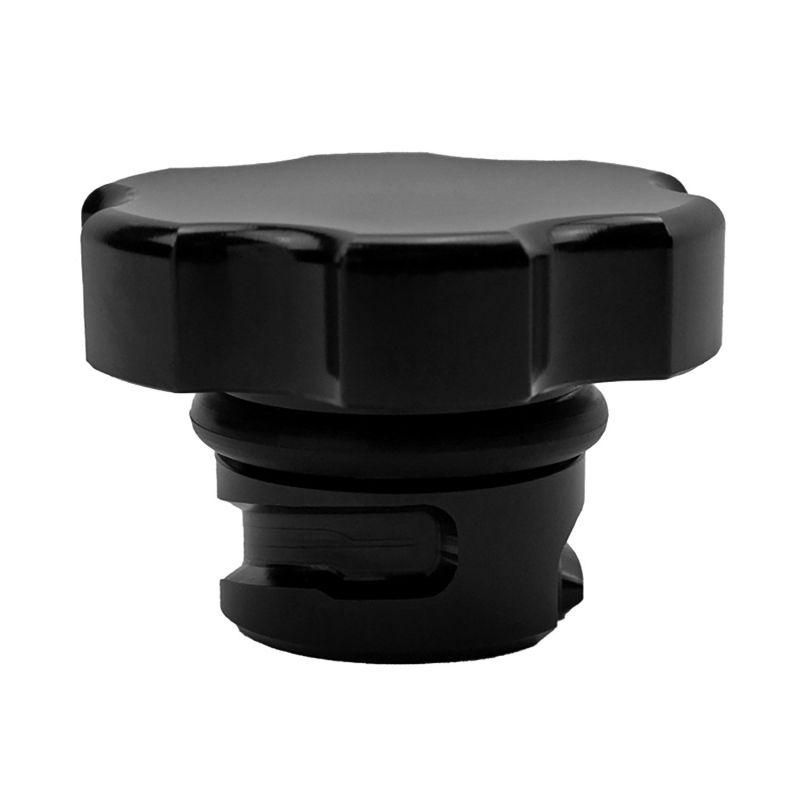 Wehrli WCF100443 - WCFWCF100443 - Wehrli 2001+ GM Duramax LB7/LLY/LBZ/LMM/LML/L5P Billet Oil Fill Cap - Black Anodized - Shipped in Europe - Tuningsupply.com