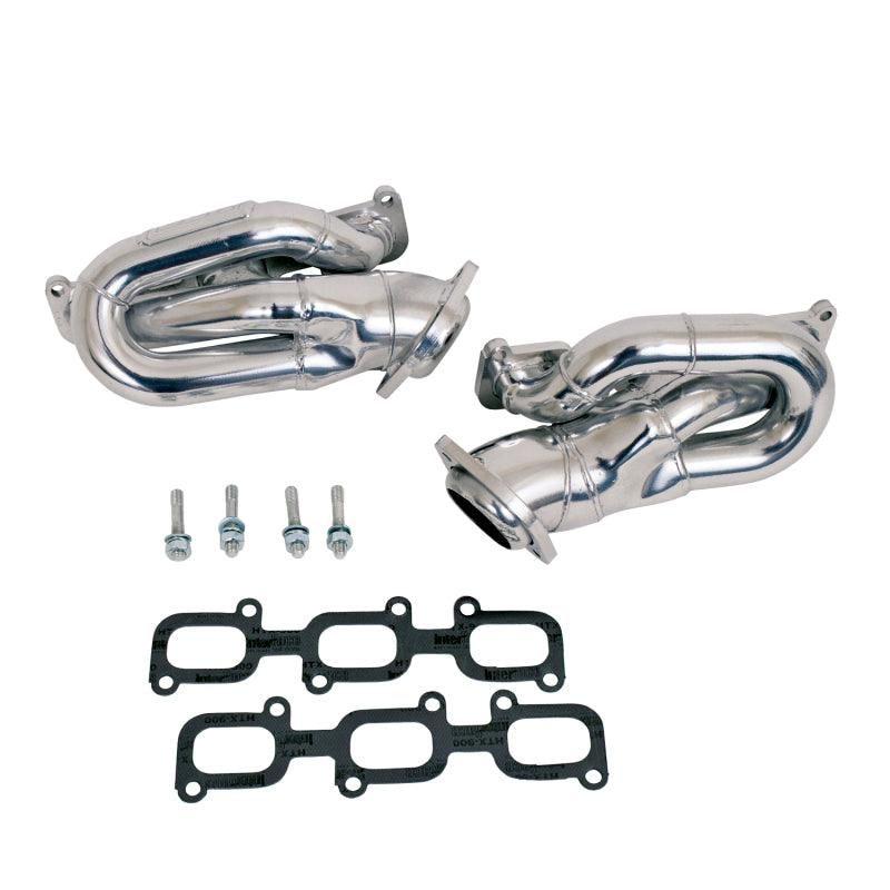 BBK 14420 - BBK14420 - BBK 11-15 Ford Mustang 3.7L Shorty Tuned Length Headers - 1-5/8 Silver Ceramic (CARB EO 11-14 Only) - Shipped in Europe - Tuningsupply.com