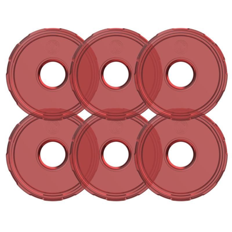 KC HiLiTES 4413 - KCL4413 - KC HiLiTES Cyclone V2 LED - Replacement Lens - Red - 6-PK - Shipped in Europe - Tuningsupply.com