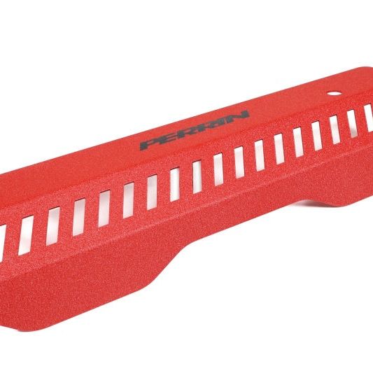 Perrin Performance PSP-ENG-154RD - PERPSP-ENG-154RD - PERRIN 22-25 Subaru WRX Pulley Cover - Red (SHORT - For Use w/PERRIN AOS) - Shipped in Europe - Tuningsupply.com