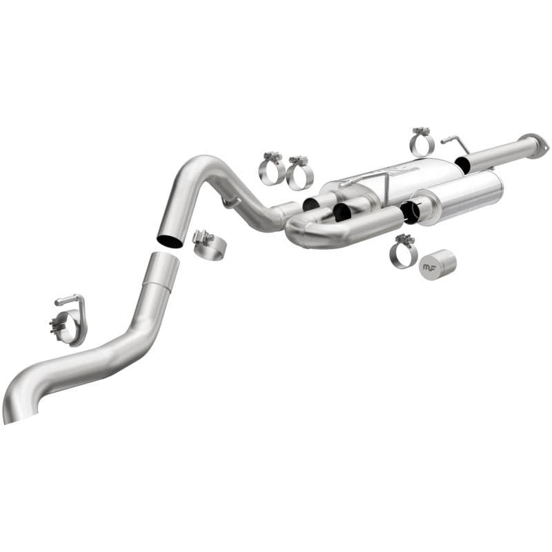 Magnaflow 19583 - MAG19583 - MagnaFlow Stainless Overland Cat-Back Exhaust 16-21 Toyota Tacoma - Shipped in Europe - Tuningsupply.com