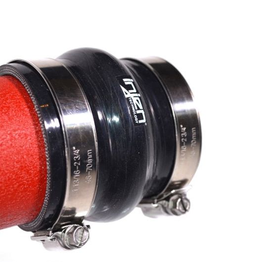 Injen SES1582ICPWR - INJSES1582ICPWR - Injen 17-19 Honda Civic Type-R Aluminum Intercooler Piping Kit - Wrinkle Red - Shipped in Europe - Tuningsupply.com