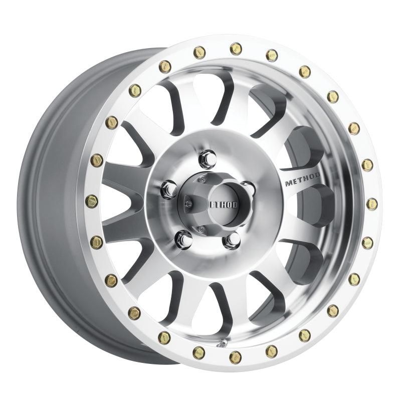 Method Wheels MR30478550300 - MRWMR30478550300 - Method MR304 Double Standard 17x8.5 0mm Offset 5x5 94mm CB Machined/Clear Coat Wheel - Shipped in Europe - Tuningsupply.com