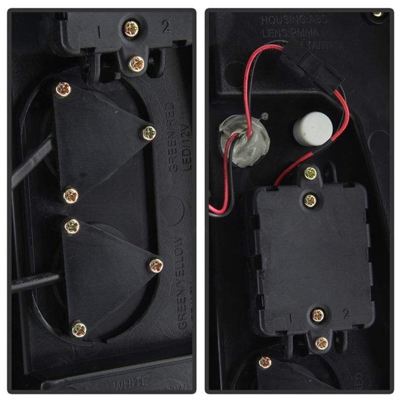 SPYDER 5083418 - SPY5083418 - Spyder Chevy Suburban/Tahoe 07-14 V2 - Light Bar LED Tail Lights - Black ALT-YD-CSUB07V2-LED-BK - Shipped in Europe - Tuningsupply.com