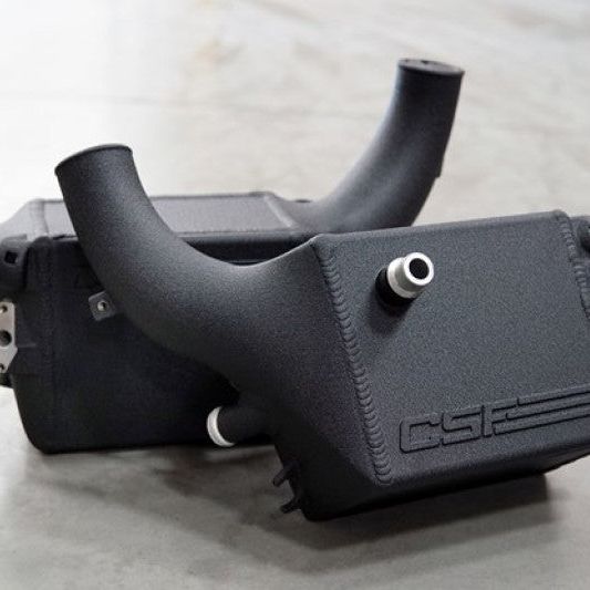 CSF 8178 - CSF8178 - CSF 16-21 BMW M5 (F90) / 17-21 BMW M8 (F91/F92/F93) Twin Charge-Air-Cooler Set - Crinkle Black - Shipped in Europe - Tuningsupply.com