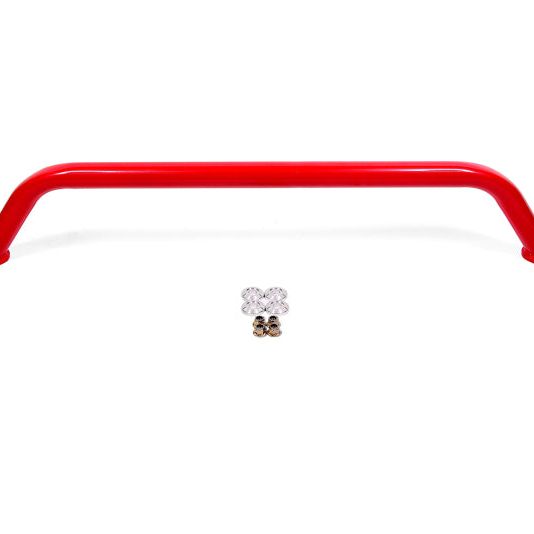 BMR Suspension STB112R - BMRSTB112R - BMR 08-18 Dodge Challenger Rear Strut Tower Brace - Red - Shipped in Europe - Tuningsupply.com