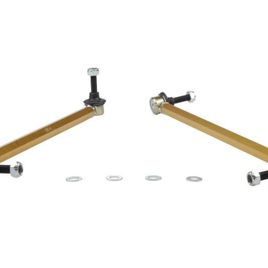 Whiteline KLC177 - WHLKLC177 - Whiteline 10+ Chevy Camaro FR Coupe Front Sway Bar - Link Assy H/D Adj Steel Ball (380mm C to C) - Shipped in Europe - Tuningsupply.com