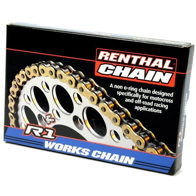 Renthal C445 - RENC445 - Renthal R1 415-112L Gold Chain - Shipped in Europe - Tuningsupply.com