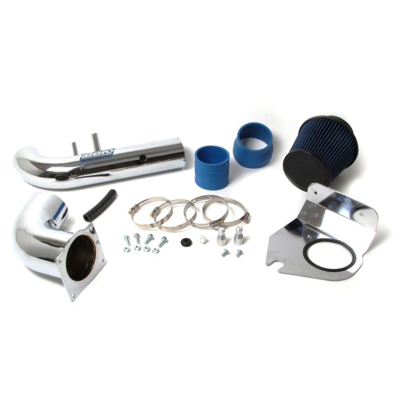 BBK 1718 - BBK1718 - BBK 96-04 Mustang 4.6 GT Cold Air Intake Kit - Chrome Finish - Shipped in Europe - Tuningsupply.com