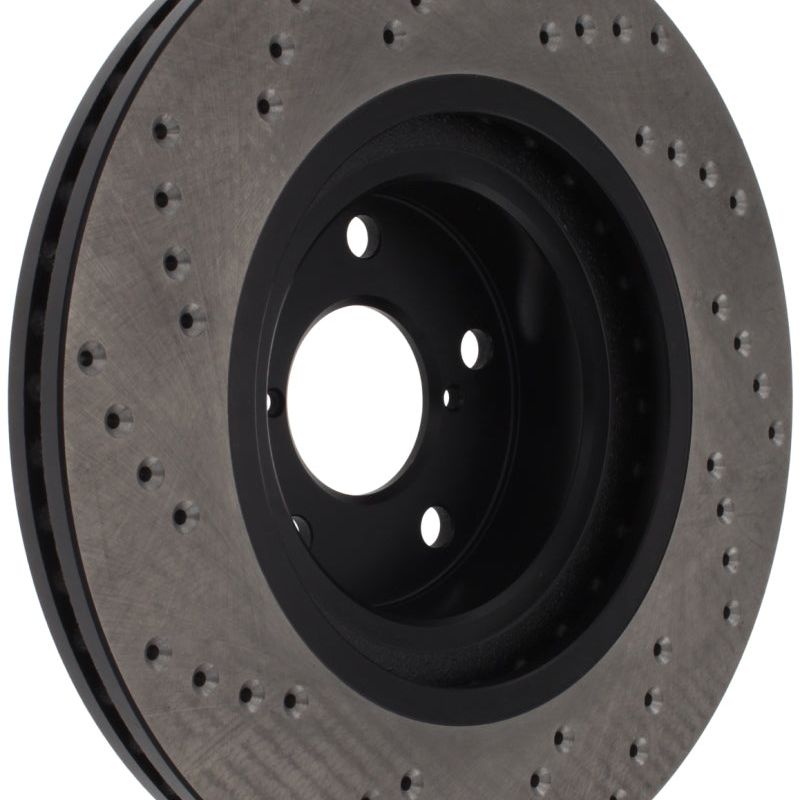 Stoptech 128.47021R - STO128.47021R - StopTech Drilled Sport Brake Rotor - Shipped in Europe - Tuningsupply.com