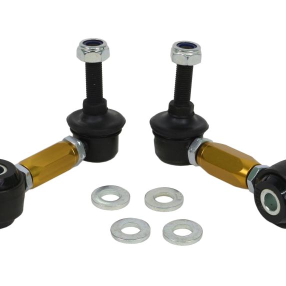 Whiteline KLC203 - WHLKLC203 - Whiteline 90-97 Mazda Miata Adjustable Front Sway Bar Links - Shipped in Europe - Tuningsupply.com