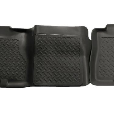 Husky Liners 61451 - HSL61451 - Husky Liners 02-06 Cadillac Escalade/GMC Yukon/Denali Classic Style 2nd Row Black Floor Liners - Shipped in Europe - Tuningsupply.com
