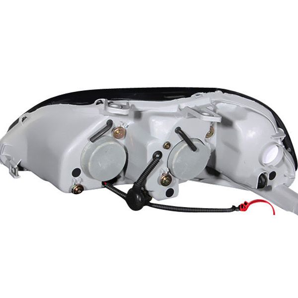 ANZO 121068 - ANZ121068 - ANZO 1996-1998 Honda Civic Projector Headlights w/ Halo Black - Shipped in Europe - Tuningsupply.com