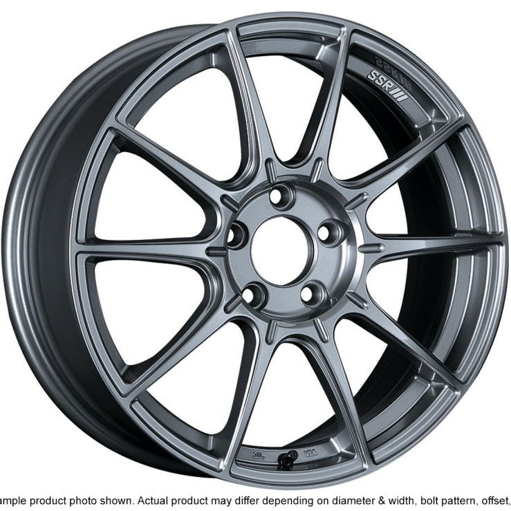 SSR XA17900+3805CDK - SSRXA17900+3805CDK - SSR GTX01 17x9 5x100 38mm Offset Dark Silver Wheel - Shipped in Europe - Tuningsupply.com